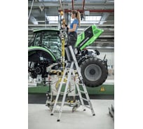 Стремянка MUNK 7 ступеней рукоятка Ergo-pad 040107