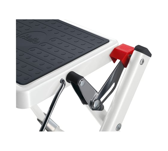 Стальная стремянка-табурет Hailo Mini с резиновым ковриком, 2 ступени 4310-001
