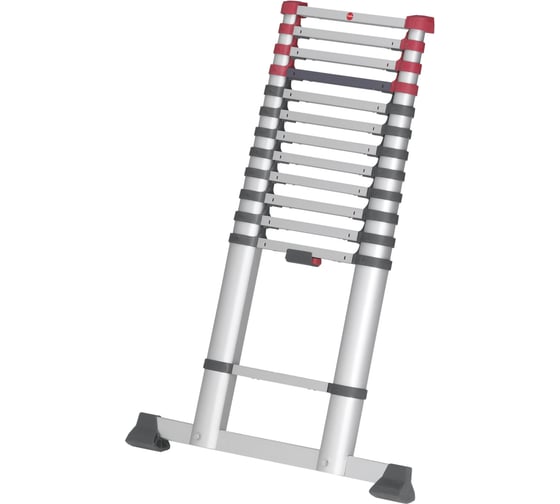 Алюминиевая телескопическая лестница Hailo T80 FlexLine 13 ступеней 7113-131 1