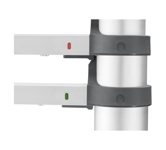 Алюминиевая телескопическая лестница Hailo T80 FlexLine 13 ступеней 7113-131