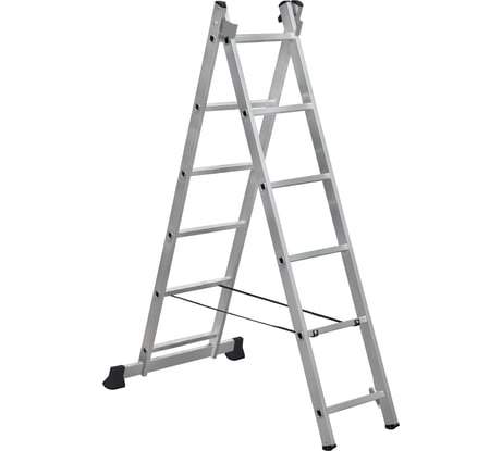 Двухсекционная лестница 6 ступеней Gigant L-02 2х6