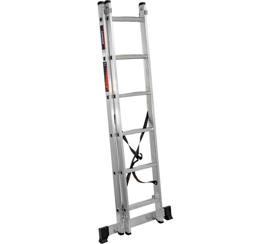 Двухсекционная лестница 6 ступеней Gigant L-02 2х6