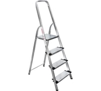 Алюминиевая стремянка Новая Высота 4 ступени 1117104