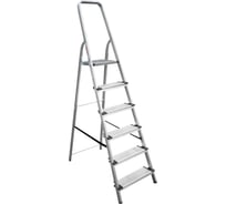 Алюминиевая стремянка Новая Высота 6 ступеней 1117106