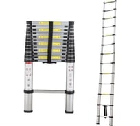 Лестница телескопическая односекционная алюминиевая STARTUL 380см, 10.7кг ST9714-038