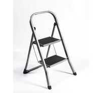 Стремянка стальная GEVA TRADE широкая 2 ступени WK6018F-2A WK6018J-2A