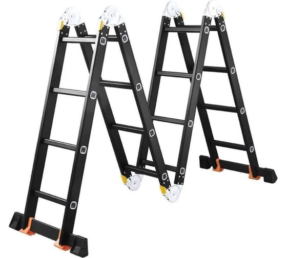 Лестница-стремянка WORKY 4x3 трансформер Pro, высота 3,6м ARD128304 1