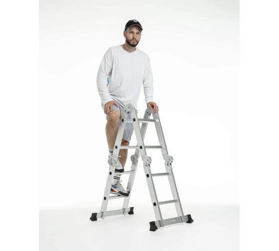 Лестница-стремянка WORKY 4x2 трансформер, высота 2,5 м ARD259178