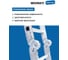 Лестница-стремянка WORKY 4x2 трансформер, высота 2,5 м ARD259178 9