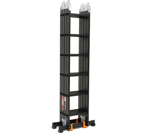 Лестница-стремянка WORKY 4x6 трансформер Pro, высота 6.9м ARD128325