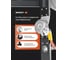 Лестница-стремянка WORKY 4x7 трансформер Pro, высота 8.1м ARD128307 9