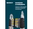 Лестница стремянка телескопическая WORKY 3.6м/7.2м 9/18 ступеней, ARD259173 7