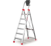 Стремянка профессиональная алюминиевая Faraone 10 ступеней SDOMUS10