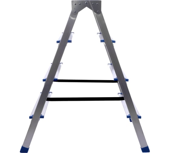Стремянка STAIRS оцинкованная двухсторонняя 4 ступени OS204