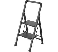 Стремянка Zalger 2 широкие ступени, сталь 311-2