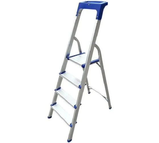 Стремянка алюминиевая WORKY с 4 широкими ступенями ARD259782