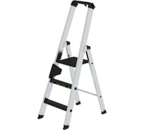 Стремянка MUNK 3 ступени с покрытием Clip-Step R13 с рукояткой Ergo-pad нагрузка до 250 кг 042703
