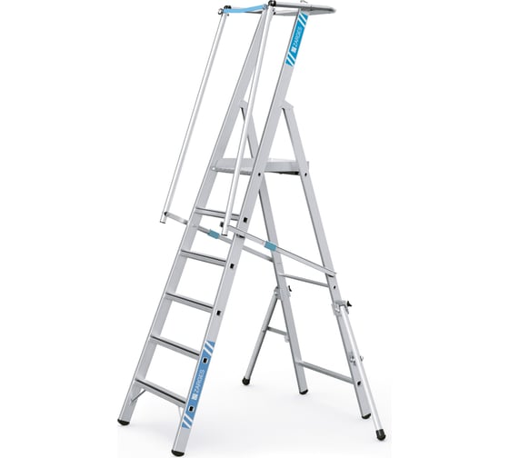 Стремянка с большой площадкой Zarges ZAP Safemaster S 6 ступеней 41676