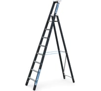 Стремянка с завальцовкой ступеней Zarges Megastep S 8 ступеней 41149