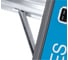 Стремянка с завальцовкой ступеней Zarges Megastep S 6 ступеней 41148 5