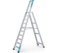 Стремянка с приклепанными ступенями Zarges Seventec S 10 ступеней 40340