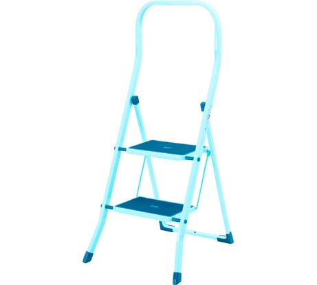 Стремянка Eurogold Super Up 2 ступени, высокий поручень 2022H