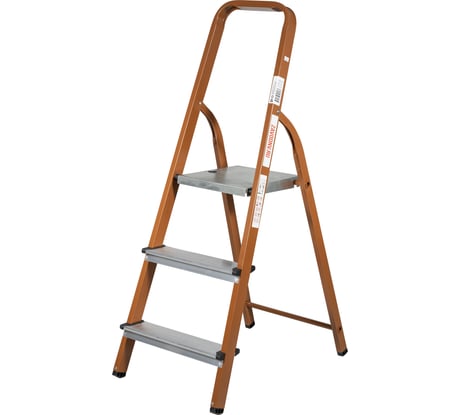 Стремянка Новая Высота сталь/алюминий, 3 ступени 1130103-051