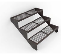 Крыльцо к дому АрсеналЪ 3 ступени ПВЛ (уличная лестница, приступок) серия ARSENAL AVANT мод. AR18V3448H9-06