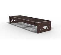 Крыльцо к дому АрсеналЪ 1 ступень Лофт ПВЛ (уличная лестница, приступок, входная лестница) серия ARSENAL AVANT мод. AR18V8118H9-06