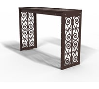 Крыльцо к дому АрсеналЪ Дополнительная 4 ступень Классика ПВЛ (уличная лестница, приступок, входная лестница) серия ARSENAL AVANT мод. AR18V5148H9-06