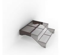 Крыльцо к дому АрсеналЪ, удлинение 450 мм. ПВЛ (уличная лестница, приступок) серия ARSENAL AVANT мод. . AR18V34Y8H9-06