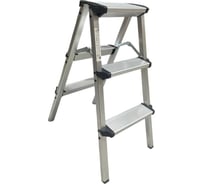 Стремянка двухсторонняя АЛЮБЭСТ модель (73см) DLH503