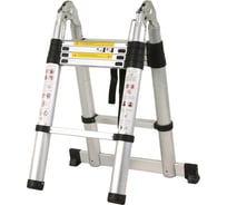 Лестница-стремянка телескопическая WORKY МИ 1.6м/3.2м 5 ступеней ARD260070