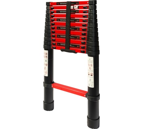 Лестница телескопическая WORKY МИ ПРОФИ 5.2м 15 ступеней ARD260069