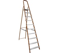 Стремянка Новая Высота сталь/алюминий 7 ступеней 1130110-051