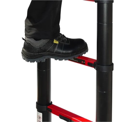 Лестница телескопическая WORKY BLACK 4,6м, 12 ступеней ARD259955