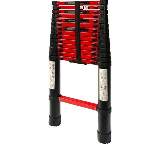Лестница телескопическая WORKY BLACK 4,6м, 12 ступеней ARD259955