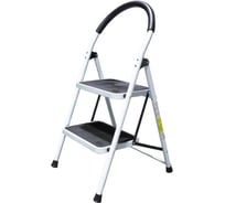 Лестница-стремянка 2-х ступенчатая с широкими антискользящими ступенями ПОЛЕСАД 021841