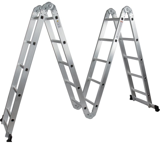 Лестница-трансформер ПОЛЕСАД 4*5, выс 5,7 м, масса 12,9 кг 020061 1