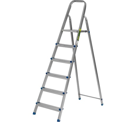 Стремянка СИБРТЕХ 6 ступеней, стальная, оцинкованная 97838