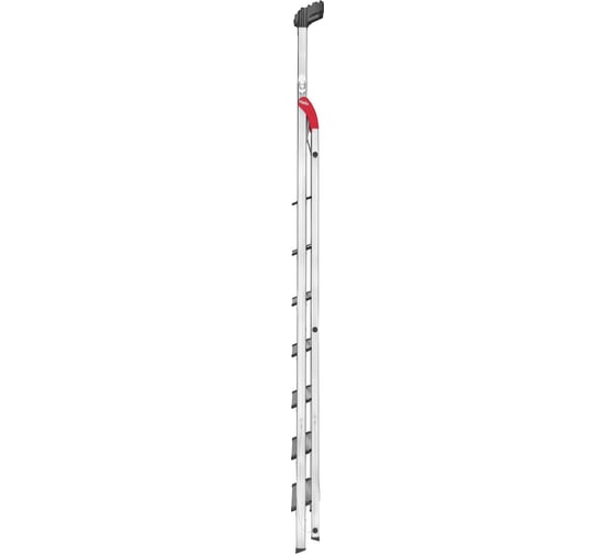 Алюминиевая стремянка с лотком для инструментов Hailo L80 ComfortLine 8 ступеней 8040-807
