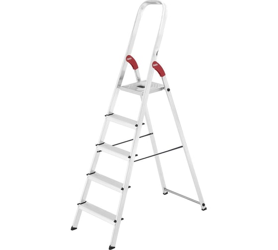 Алюминиевая стремянка Hailo L9 5 ступеней 8925-901