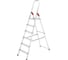 Алюминиевая стремянка Hailo L9 6 ступеней 8926-901 1