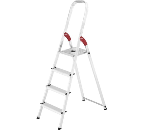 Алюминиевая стремянка Hailo L9 4 ступени 8924-901