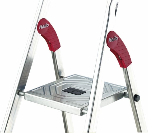 Алюминиевая стремянка Hailo L9 4 ступени 8924-901