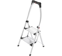 Алюминиевая стремянка Hailo K100 TopLine 2 широкие ступени 4302-301