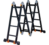 Лестница-стремянка WORKY 4x4 трансформер МИ ПРОФИ, высота 4.6 м ARD260018