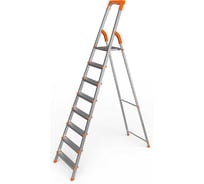 Стремянка стальная OVK HOME 8 ступеней 1308