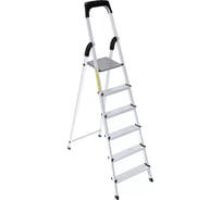 Стремянка алюминиевая OVK HOME 6 ступеней 2106