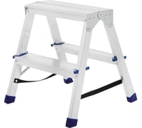 Алюминиевая двухсторонняя стремянка TUNDRA 2 ступени 4590972